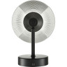 Бра LUMION CORNE 6595/1W MODERNI LN24 E27 1*60W 220V черный/прозрачный, металл/стекло