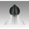 Бра LUMION CORNE 6595/1W MODERNI LN24 E27 1*60W 220V черный/прозрачный, металл/стекло