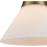 Бра LUMION CORNE 8113/1W MODERNI LN25 E27 1*60W 220V латунь/белый, металл/стекло