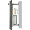 Бра LUMION DANDY 6594/1W MODERNI LN24 E14 1*40W 220V хром/тонированное стекло, металл/стекло