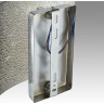 Бра LUMION DANDY 6594/1W MODERNI LN24 E14 1*40W 220V хром/тонированное стекло, металл/стекло