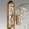 Бра LUMION KRISTINA CLASSI LN25 22 8243/2W Е14 2*40W 220V латунь, металл/хрусталь