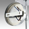 Бра LUMION LATTI 6589/1W CLASSI LN24 E14 1*40W 220V хром/белый, металл/текстиль