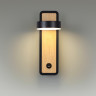 Бра LUMION LELAND 5631/5WL LEDIO LN23 036 LED 5W 3000K 230Лм 220V чёрный под дерево