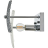Бра LUMION LIBERTI 6588/1W MODERNI LN24 E14 1*40W 220V хром/тонированное стекло, металл/стекло