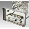 Бра LUMION LIBERTI 6588/1W MODERNI LN24 E14 1*40W 220V хром/тонированное стекло, металл/стекло