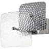 Бра LUMION LIBERTI 6588/1W MODERNI LN24 E14 1*40W 220V хром/тонированное стекло, металл/стекло
