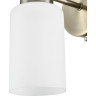 Бра LUMION MAVE 8100/1W COMFI LN25 74 Е14 1*40W 220V бронза/белый металл/стекло