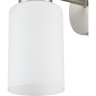 Бра LUMION MAVE 8099/1W COMFI LN25 76 Е14 1*40W 220V никель/белый металл/стекло