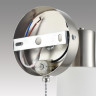 Бра LUMION MAVE 8099/1W COMFI LN25 76 Е14 1*40W 220V никель/белый металл/стекло