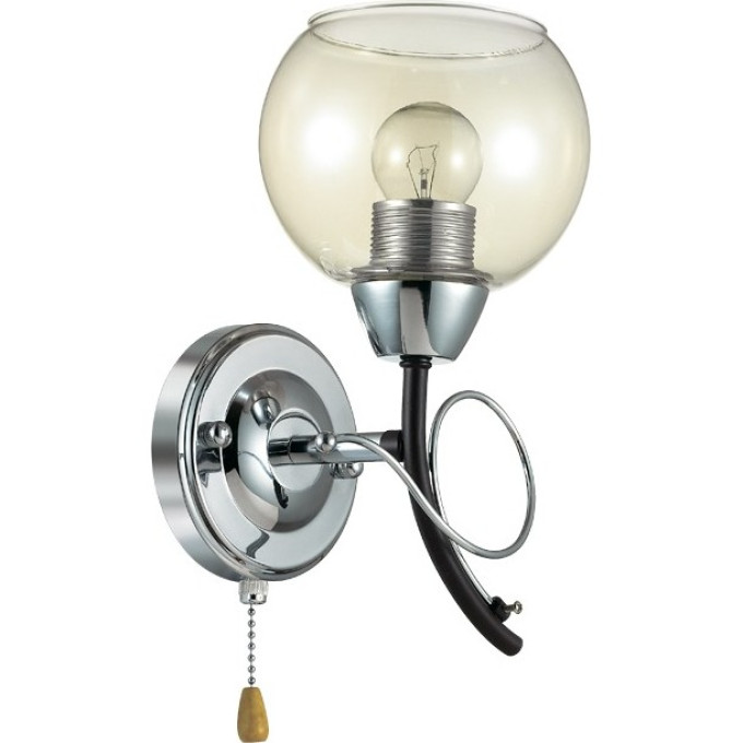 Бра LUMION MELEFA 3507/1W COMFI LN18 073 E27 60W 220V хром венге
