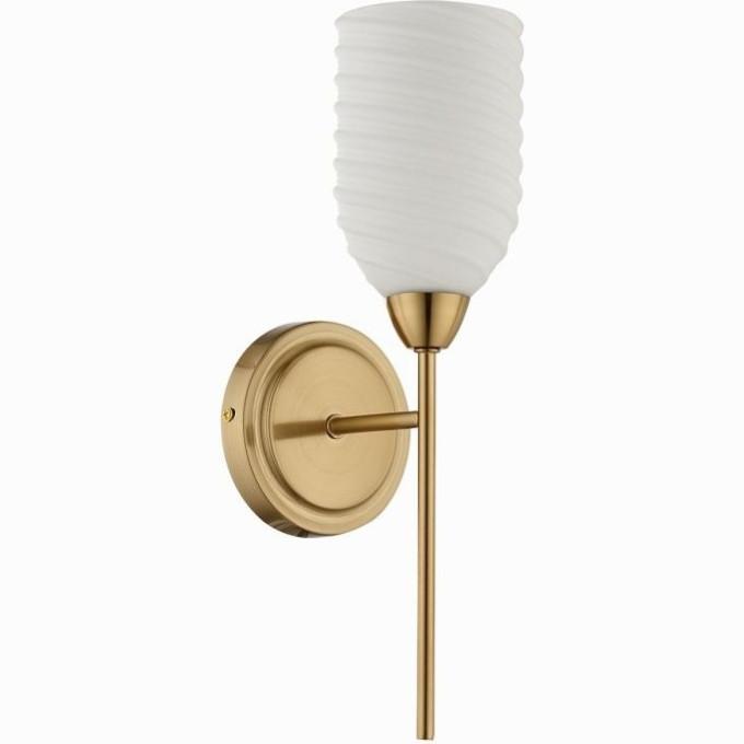 Бра LUMION MONROE 6512/1W MODERNI LN23 E14 1*40W 220V латунь