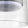 Бра LUMION NATALINA 8232/1W COMFI LN25 193 LED GX70 1*10W 220V черный/прозрачный, металл/стекло