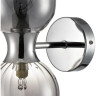 Бра LUMION TAUNA G9 30W + E14 40W 220V 8114/2W MODERNI LN25 хром/дымчатый, металл/стекло