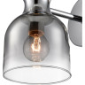Бра LUMION TAUNA G9 30W + E14 40W 220V 8114/2W MODERNI LN25 хром/дымчатый, металл/стекло