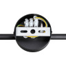 Бра LUMION TORONTO 6561/2W SUSPENTIONI LN24 G9 2*20W 220V черный/прозрачный/металл/стекло