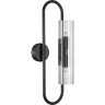 Бра LUMION TORONTO 6561/2W SUSPENTIONI LN24 G9 2*20W 220V черный/прозрачный/металл/стекло