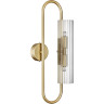 Бра LUMION TORONTO 6560/2W SUSPENTIONI LN24 G9 2*20W 220V золотой/прозрачный/металл/стекло