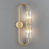 Бра LUMION TORONTO 6560/2W SUSPENTIONI LN24 G9 2*20W 220V золотой/прозрачный/металл/стекло