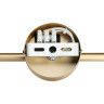 Бра LUMION TORONTO 6560/2W SUSPENTIONI LN24 G9 2*20W 220V золотой/прозрачный/металл/стекло