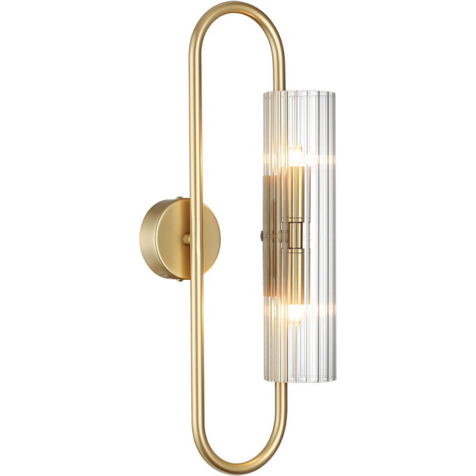 Бра LUMION TORONTO 6560/2W SUSPENTIONI LN24 G9 2*20W 220V золотой/прозрачный/металл/стекло
