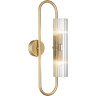 Бра LUMION TORONTO 6560/2W SUSPENTIONI LN24 G9 2*20W 220V золотой/прозрачный/металл/стекло