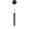 Бра LUMION TRENDY 6556/15WL LEDIO LN24 LED 15W 4000К 220V черный/дымчатый/металл/акрил, стекло