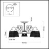 Люстра LUMION COMFI 3226/5C