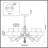 Люстра LUMION COMFI 3705/8C
