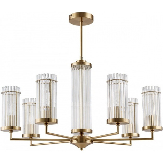 Люстра LUMION ELLOW 6527/7 CLASSI LN23 171 E14 7*40W 220V латунь