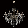 Люстра LUMION LINN CLASSI LN25 8190/8 E14 8*40W 220V античная бронза, металл/хрусталь