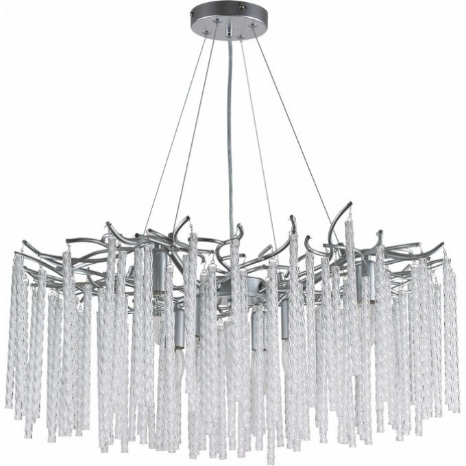 Люстра LUMION MISS 6521/8 CLASSI LN23 169 E14 8*40W 220V серебристый
