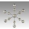 Люстра LUMION NANA 8107/6 MODERNI LN25 Е14 6*40W 220V никель, металл