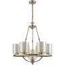Люстра LUMION RIVERLY 6524/7 COUNTY LN23 E27 7*60W 220V античная латунь