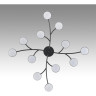 Люстра LUMION TORINA 8117/12 COMFI LN25 LED GX53 12*7W 220V черный, металл