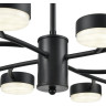 Люстра LUMION TORINA 8117/12 COMFI LN25 LED GX53 12*7W 220V черный, металл