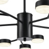 Люстра LUMION TORINA 8117/15 COMFI LN25 LED GX53 15*7W 220V черный, металл
