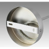 Люстра подвесная LUMION ARNIKA 6585/5 MODERNI LN24 E14 5*40W 220V хром/бежевый, металл/текстиль, стекло