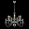 Люстра подвесная LUMION INCANTO 8034/10 CLASSI LN25 Е14 10*40W 220V хром, металл/стекло