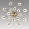 Люстра подвесная LUMION INCANTO 8033/16 CLASSI LN25 Е14 16*40W 220V медь, металл/стекло