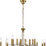 Люстра подвесная LUMION INCANTO 8033/16 CLASSI LN25 Е14 16*40W 220V медь, металл/стекло