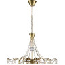 Люстра подвесная LUMION KRISTINA CLASSI LN25 8243/6 E14 6*40W 220V латунь, металл