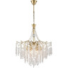 Люстра подвесная LUMION KRISTINA CLASSI LN25 8243/6 E14 6*40W 220V латунь, металл
