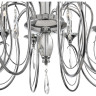 Люстра подвесная LUMION LAOKA 8032/10 CLASSI LN25 Е14 10*40W 220V хром, металл/хрусталь
