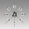 Люстра подвесная LUMION LAOKA 8032/8 CLASSI LN25 Е14 8*40W 220V хром, металл/хрусталь