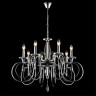 Люстра подвесная LUMION LAOKA 8032/8 CLASSI LN25 Е14 8*40W 220V хром, металл/хрусталь