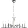 Люстра подвесная LUMION LAOKA 8032/8 CLASSI LN25 Е14 8*40W 220V хром, металл/хрусталь