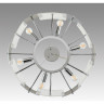 Люстра подвесная LUMION LIBERTI 6588/6 MODERNI LN24 E14 6*40W 220V хром/тонированное стекло, металл/стекло