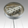 Люстра подвесная LUMION LIBERTI 6588/8 MODERNI LN24 E14 8*40W 220V хром/тонированное стекло, металл/стекло