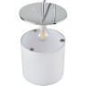 Люстра подвесная LUMION SUNTORI 6591/6 CLASSI LN24 E14 6*40W 220V хром/белый, металл/текстиль